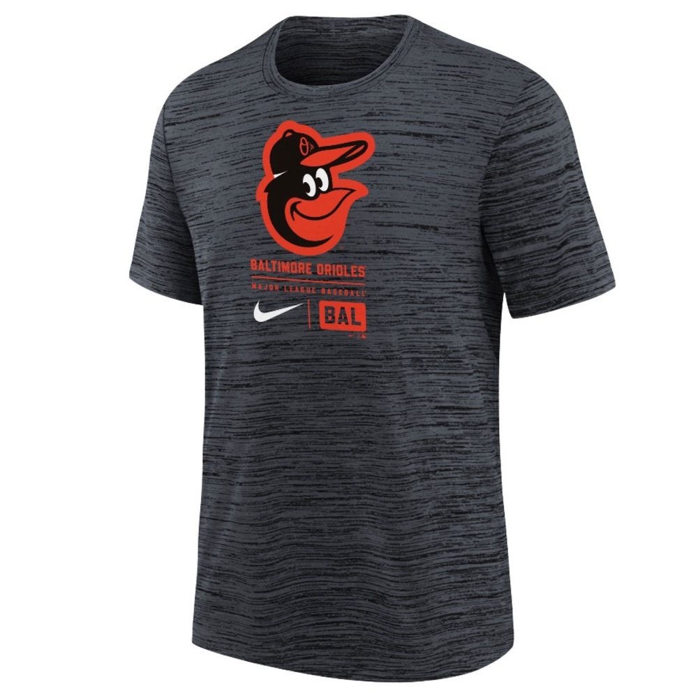 NWT Nike Men's Baltimore Orioles Logo Velocity T-Shirt